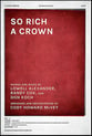 So Rich a Crown SATB choral sheet music cover